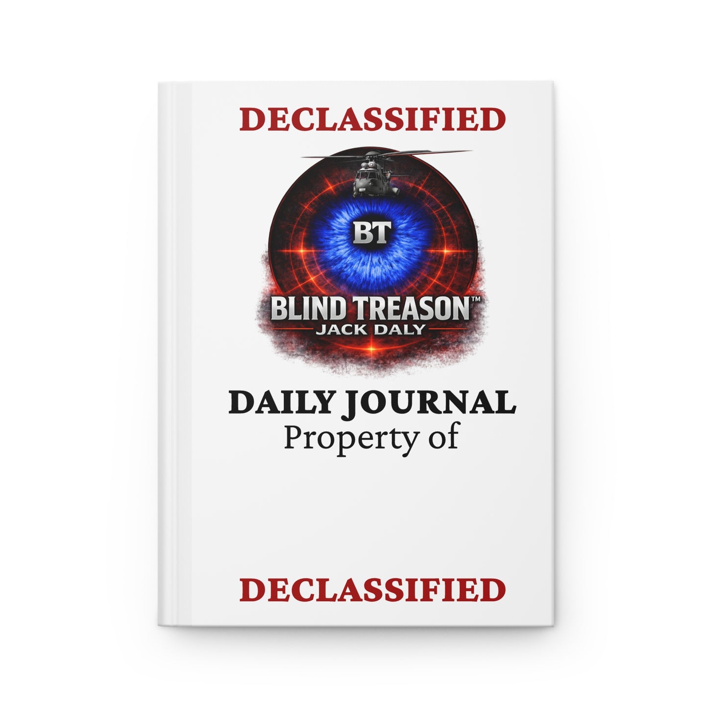 BLIND TREASON "Declassified" Daily Hardcover Journal