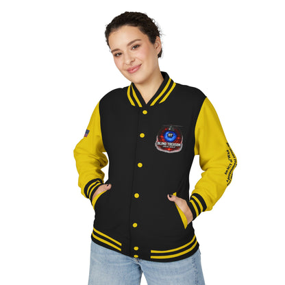 BLIND TREASON Letterman Jacket — "Blind Treason" Book Cover Varsity Jacket
