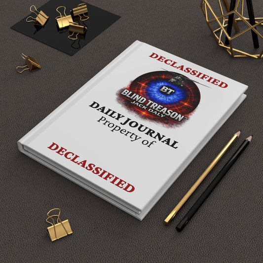 BLIND TREASON "Declassified" Daily Hardcover Journal