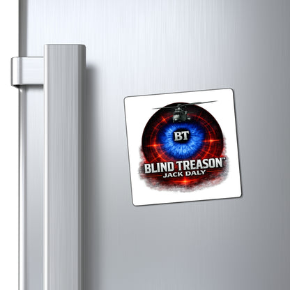 BLIND TREASON Magnet — BT Logo Helicopter Fridge Magnet