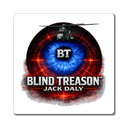 BLIND TREASON Magnet — BT Logo Helicopter Fridge Magnet