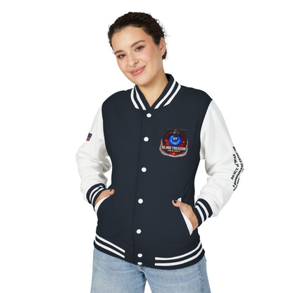 BLIND TREASON Letterman Jacket — "Blind Treason" Book Cover Varsity Jacket