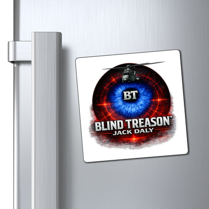 BLIND TREASON Magnet — BT Logo Helicopter Fridge Magnet